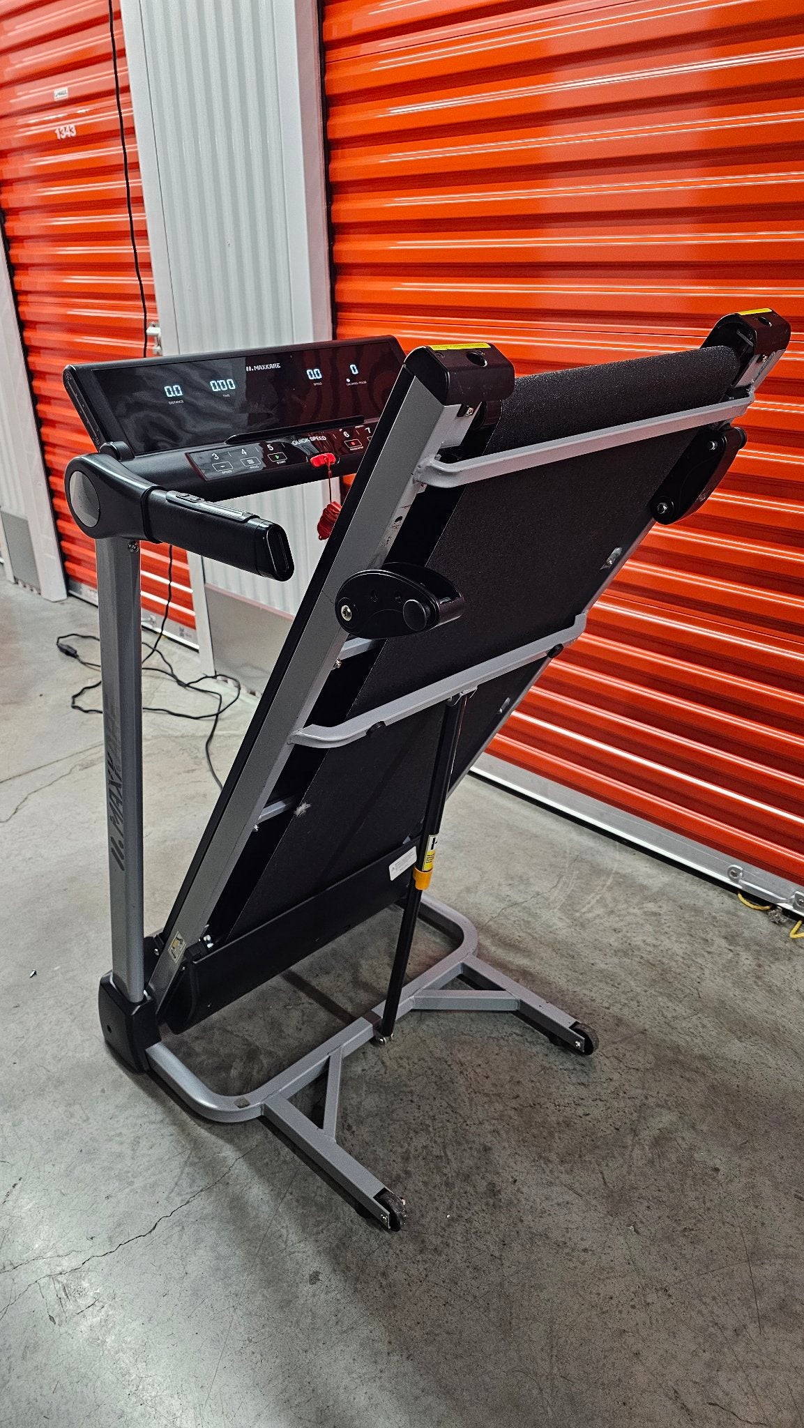 MaxKare folding treadmill