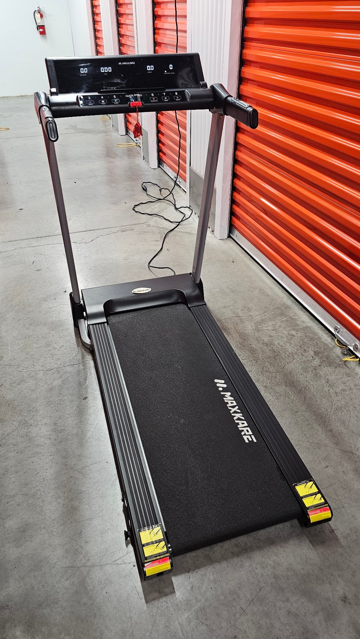 MaxKare folding treadmill