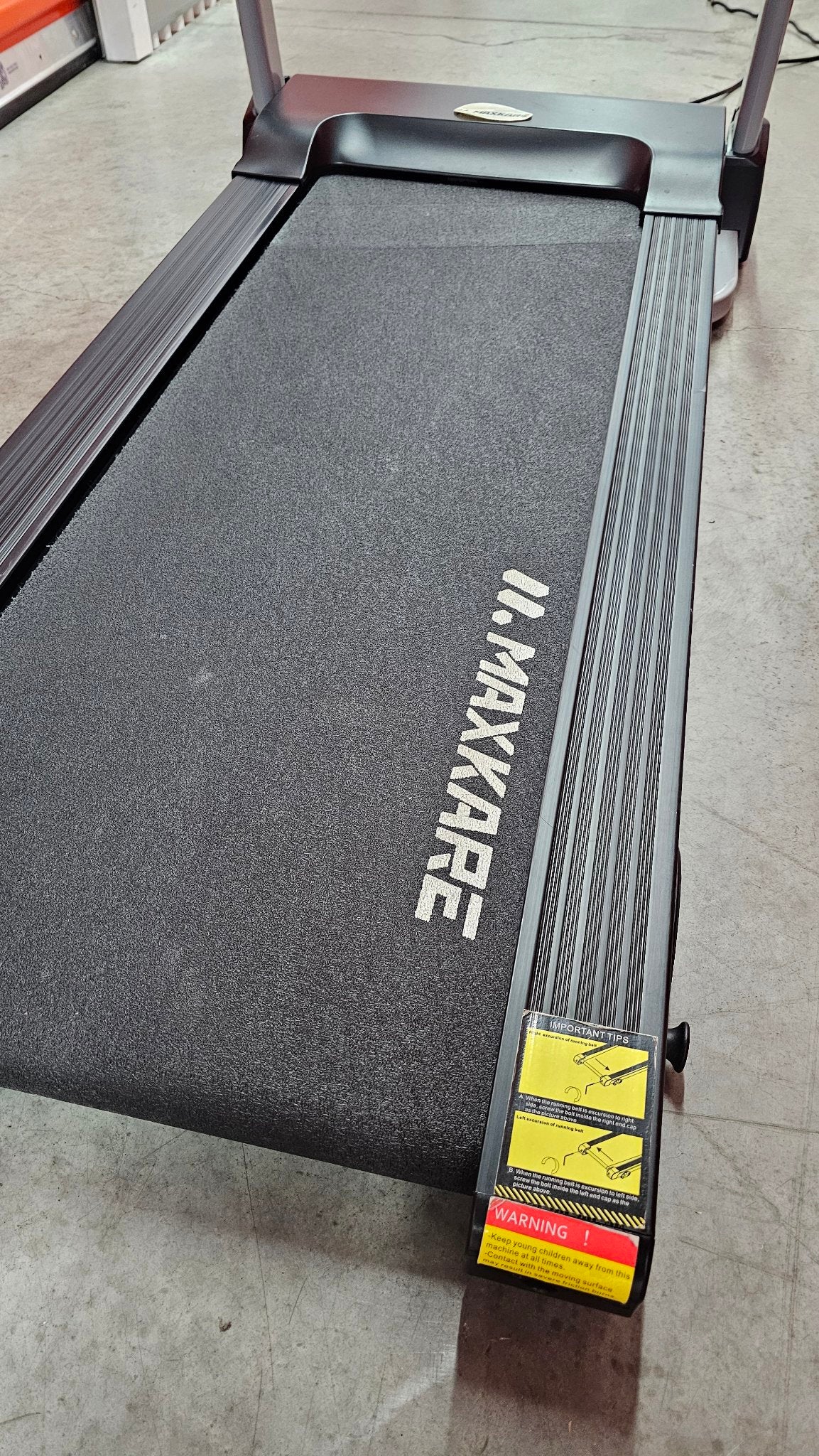 MaxKare folding treadmill