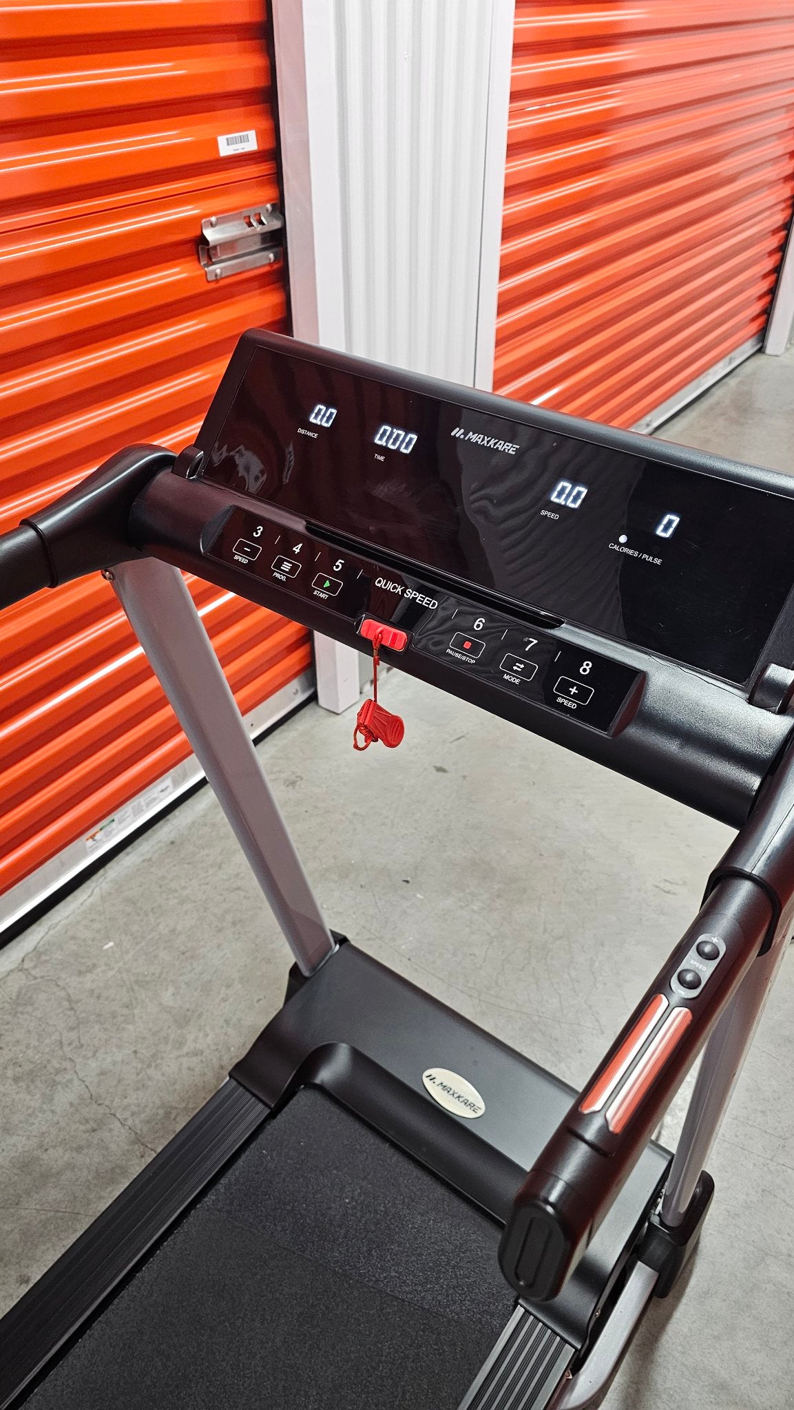MaxKare folding treadmill